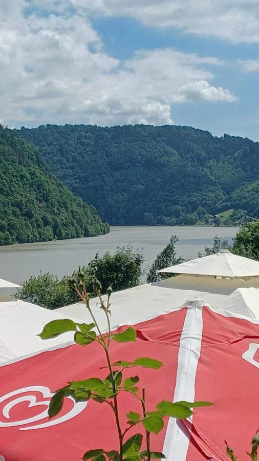 Gasthaus Zur Blauen Donau Wesenufer Exteriör bild